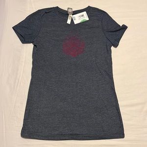 BNWT Stio logo T-shirt in blue grey medium